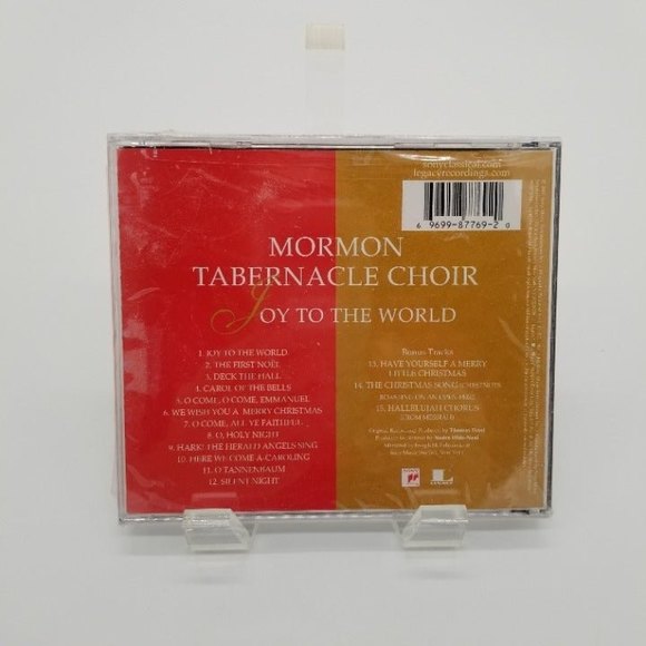 Mormon Tabernacle Choir Joy To The World Sony Classical Music CD Sealed 1970 - Picture 2 of 3